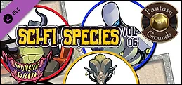 Fantasy Grounds - Sci-fi Species, Volume 6 (Token Pack)