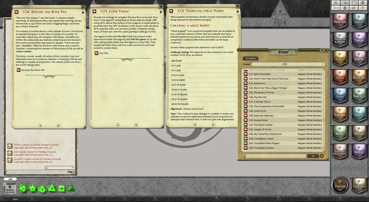 Fantasy Grounds - Rappan Athuk Bestiary (PFRPG) Screenshot 0