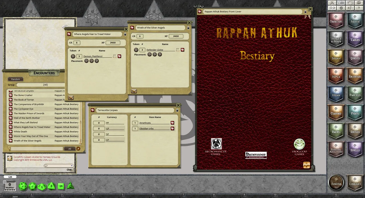 Fantasy Grounds - Rappan Athuk Bestiary (PFRPG) Screenshot 3