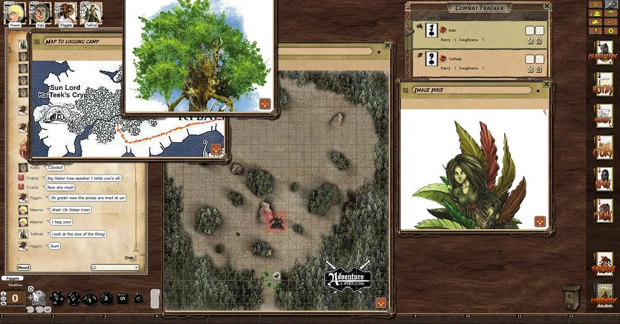 Fantasy Grounds - A04: Forest for the Trees (Savage Worlds) Screenshot 2