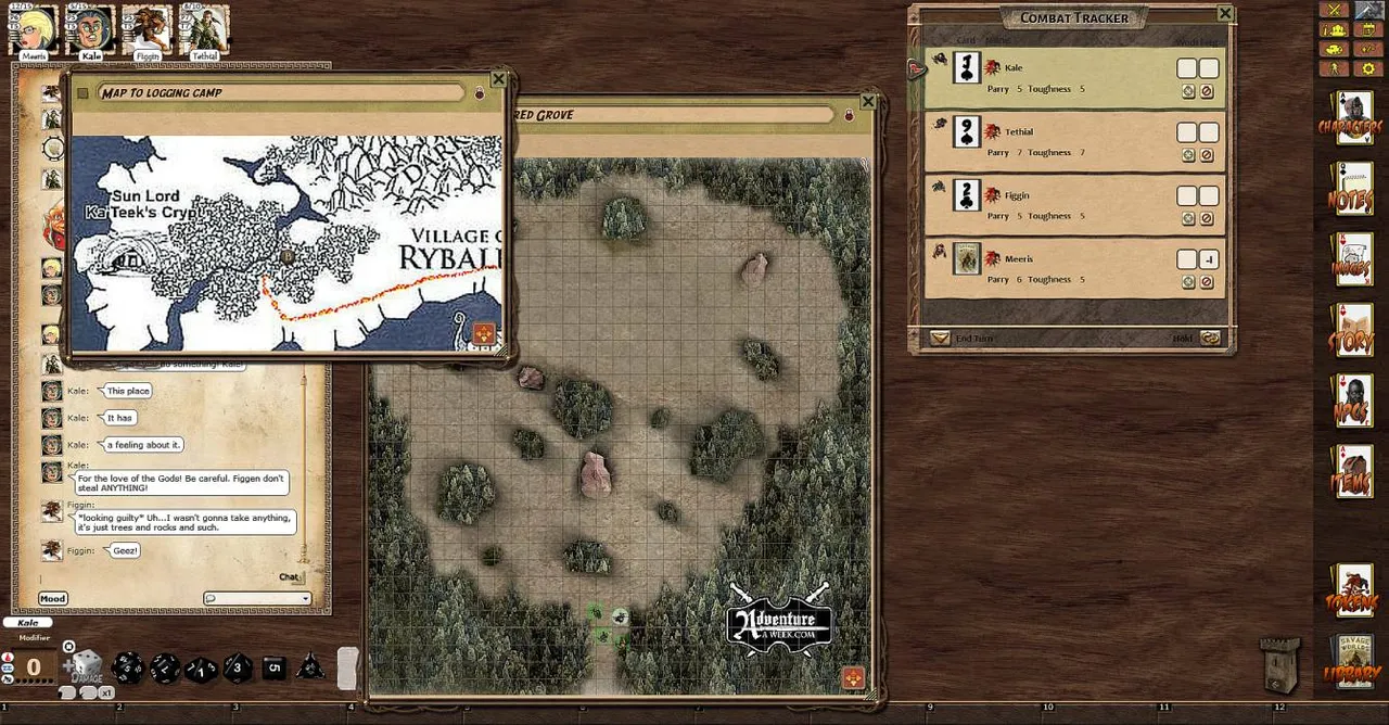Fantasy Grounds - A04: Forest for the Trees (Savage Worlds) Screenshot 1