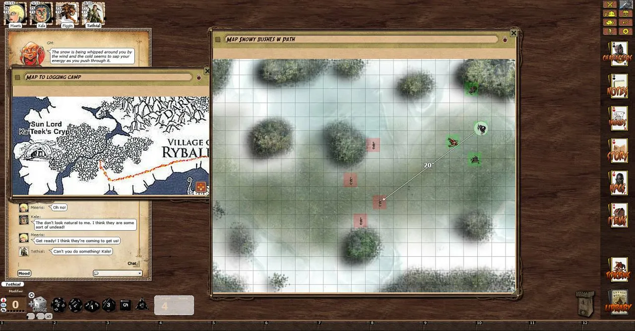 Fantasy Grounds - A04: Forest for the Trees (Savage Worlds) Screenshot 0