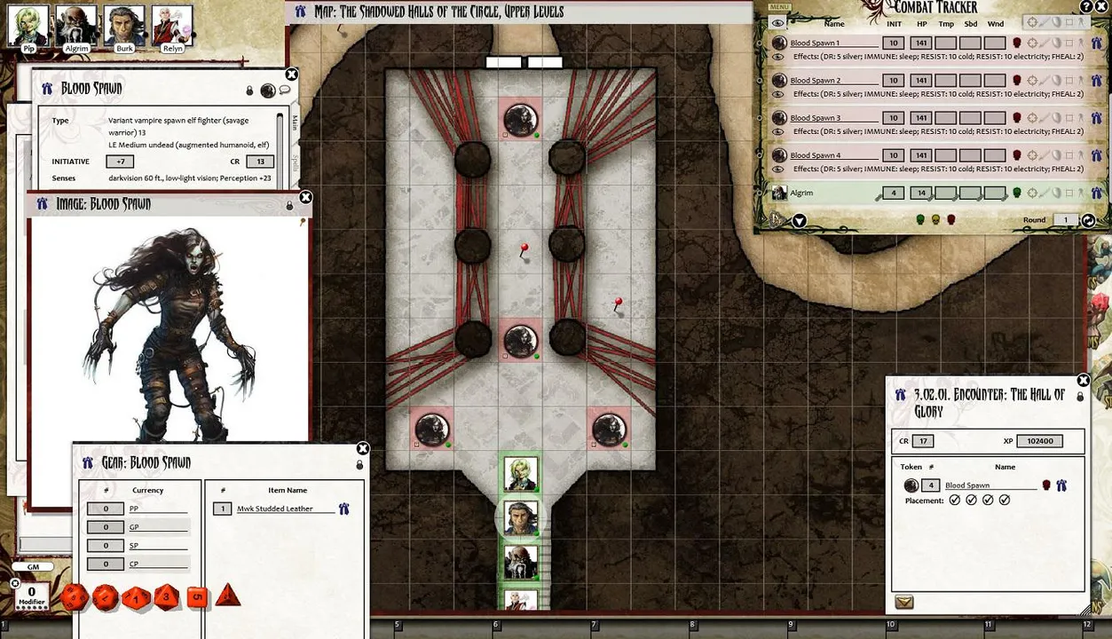 Fantasy Grounds - Pathfinder RPG - War for the Crown AP 6: The Six-Legend Soul (PFRPG) Screenshot 4