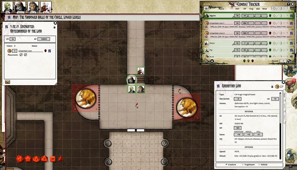 Fantasy Grounds - Pathfinder RPG - War for the Crown AP 6: The Six-Legend Soul (PFRPG) Screenshot 1