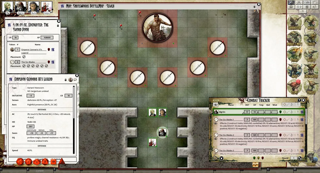 Fantasy Grounds - Pathfinder RPG - War for the Crown AP 6: The Six-Legend Soul (PFRPG) Screenshot 6