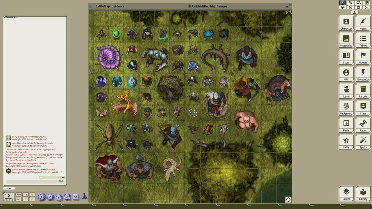 Fantasy Grounds - Devin Night: Tome of Beasts Pack 4 – Eleinomae–Goatman (Token Pack) Screenshot 3