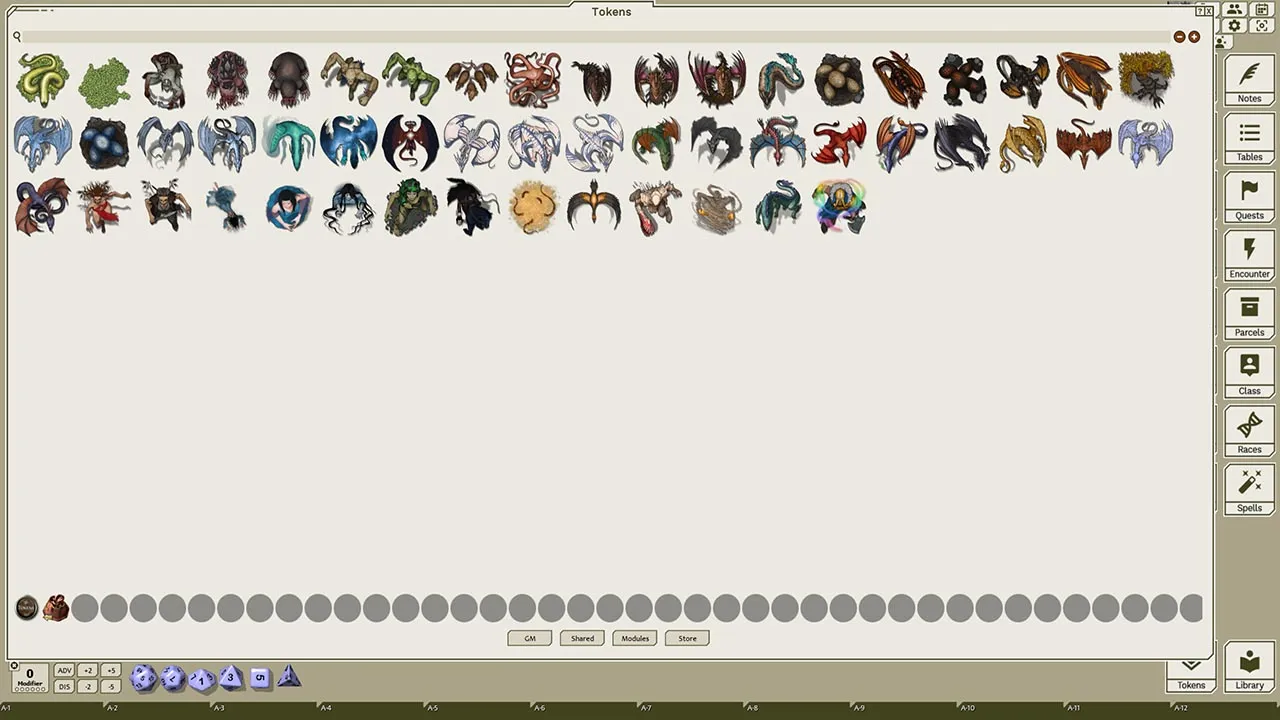 Fantasy Grounds - Devin Night: Tome of Beasts Pack 3 – Dipsa to Einherjar (Token Pack) Screenshot 2