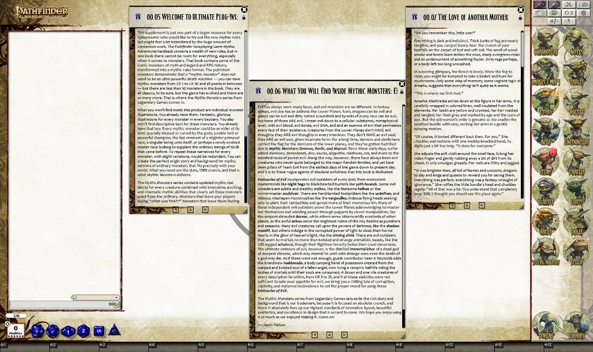 Fantasy Grounds - Mythic Monsters #22: Emissaries of Evil (PFRPG) Screenshot 3