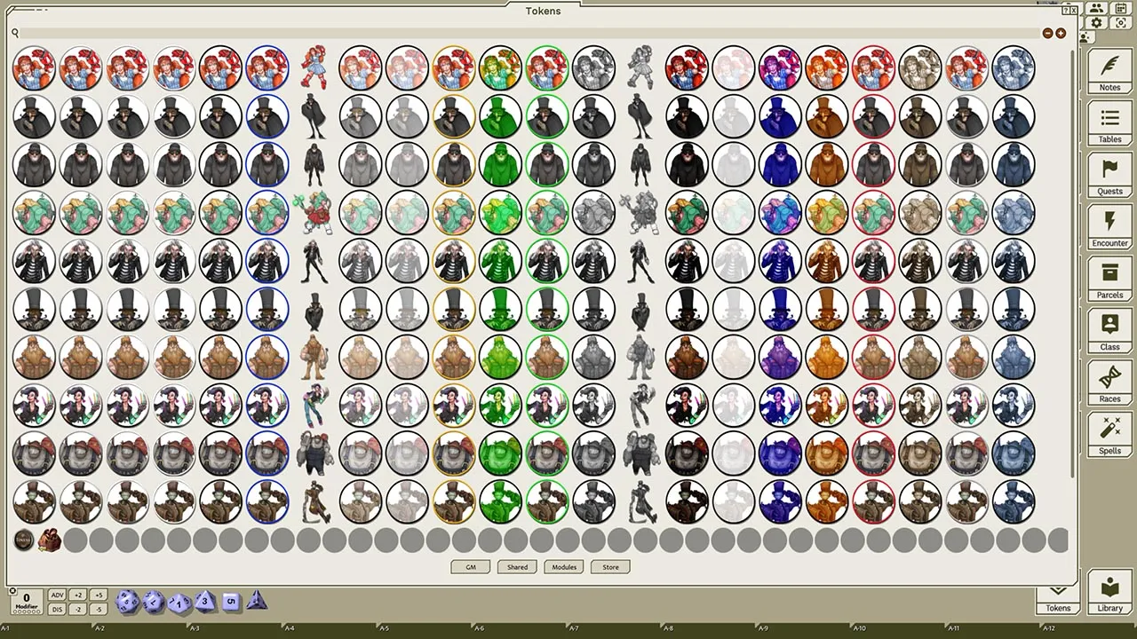 Fantasy Grounds - Monstrous Characters, Volume 4 (Token Pack) Screenshot 3