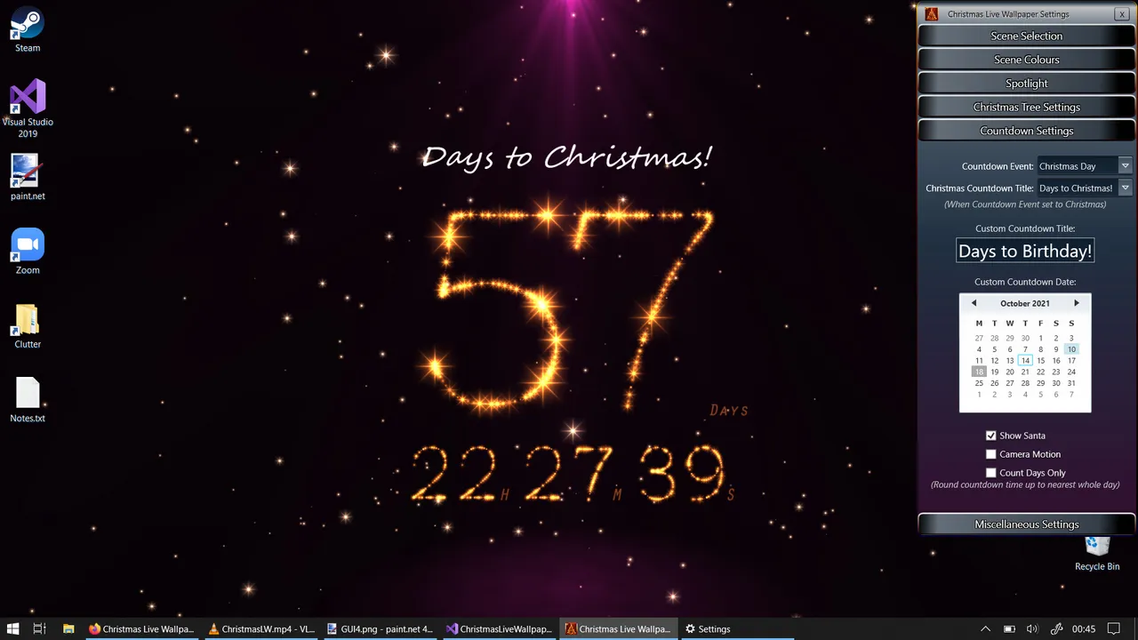 Christmas Live Wallpaper Screenshot 2