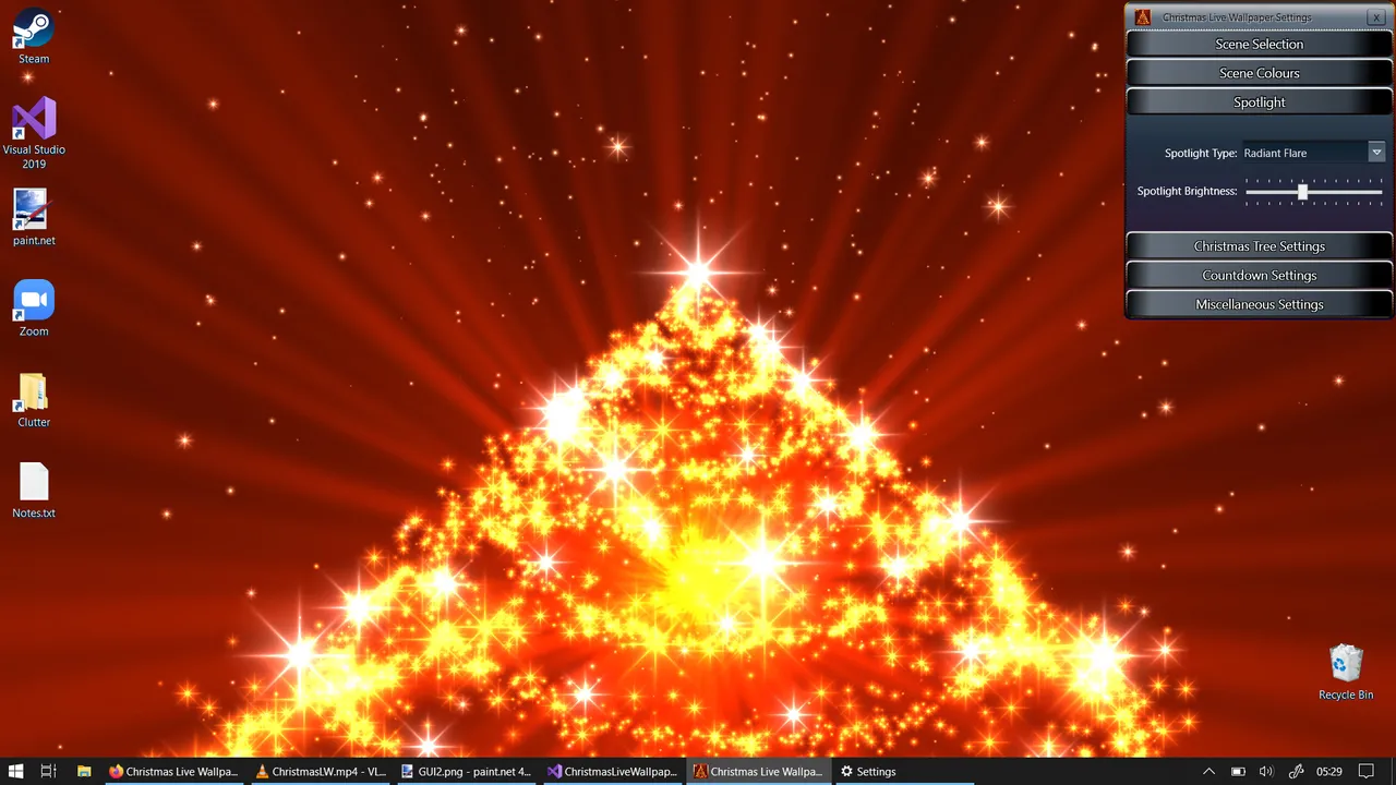 Christmas Live Wallpaper Screenshot 1