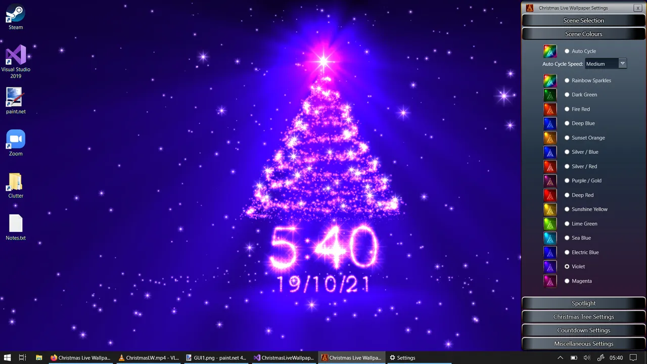 Christmas Live Wallpaper Screenshot 3