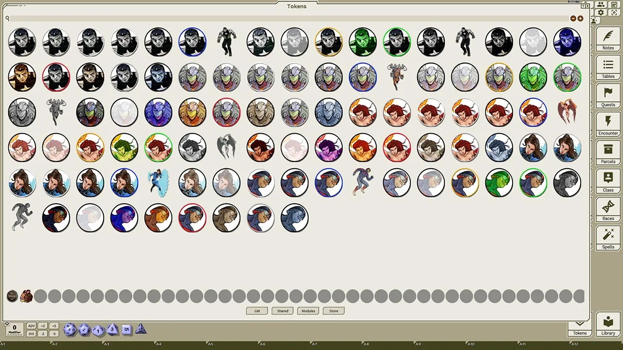 Fantasy Grounds - Supers, Volume 4 (Token Pack) Screenshot 2