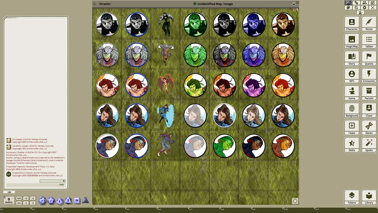 Fantasy Grounds - Supers, Volume 4 (Token Pack) Screenshot 3