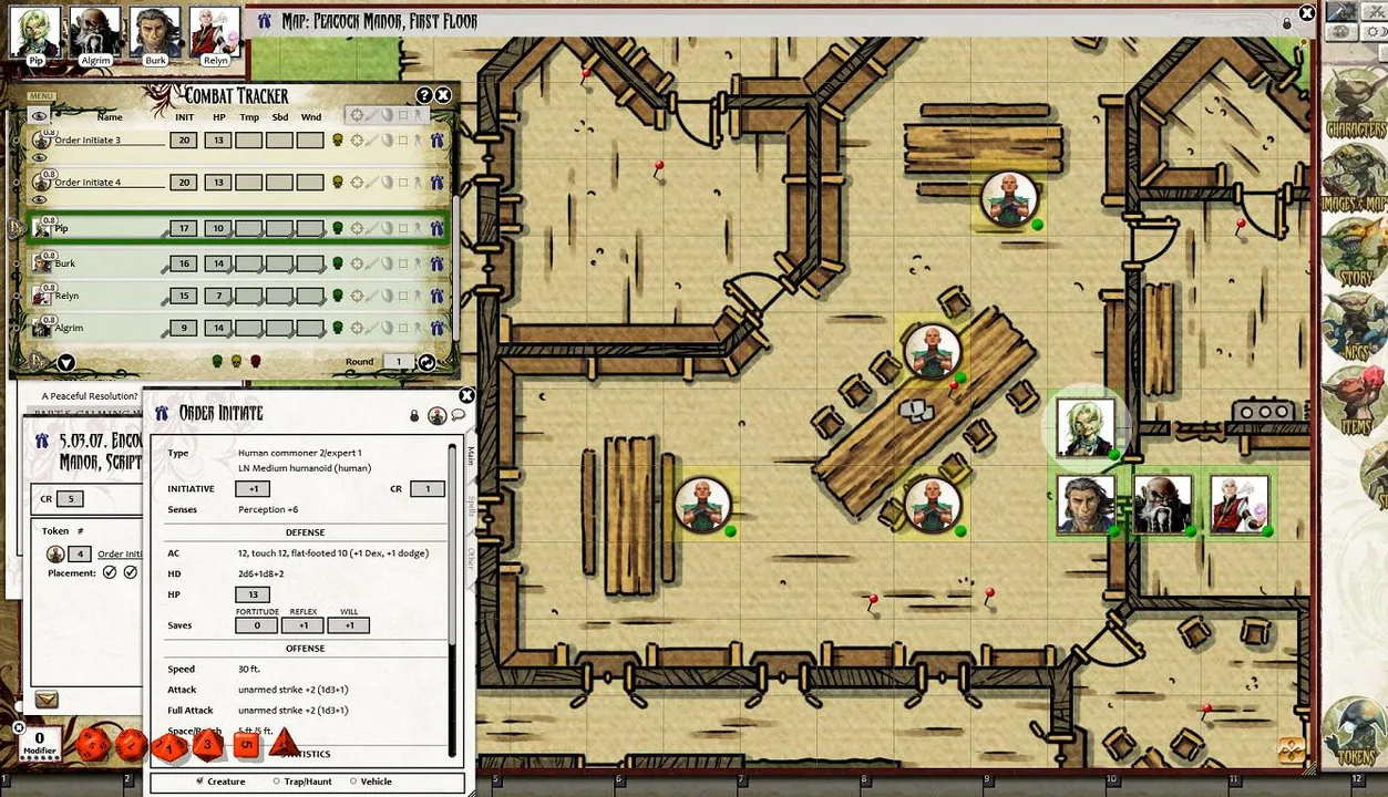 Fantasy Grounds - Pathfinder RPG - Return of the Runelords AP 1: Secrets of Roderic's Cove (PFRPG) Screenshot 4