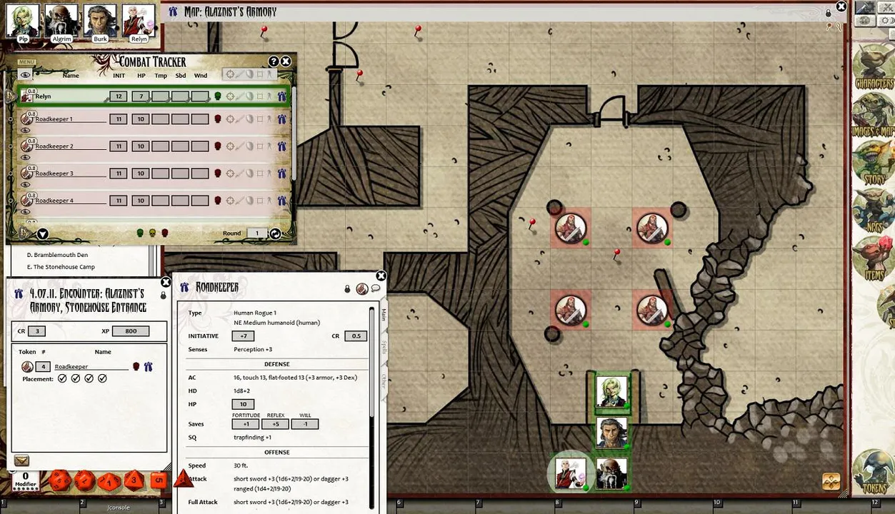 Fantasy Grounds - Pathfinder RPG - Return of the Runelords AP 1: Secrets of Roderic's Cove (PFRPG) Screenshot 3
