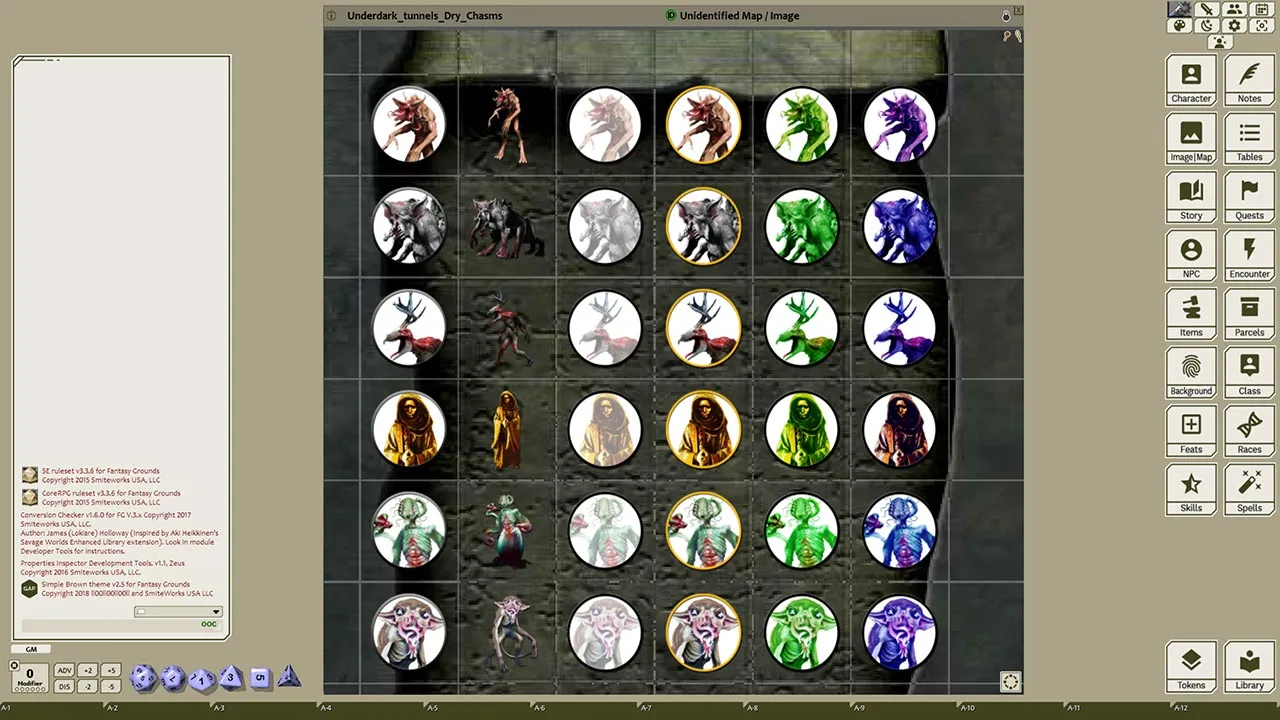 Fantasy Grounds - Strange Supernaturals, Volume 8 (Token Pack) Screenshot 0