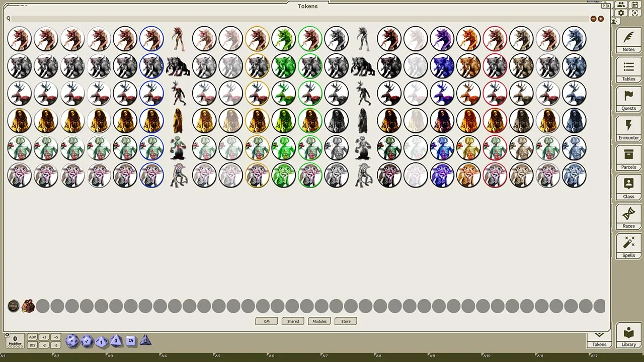Fantasy Grounds - Strange Supernaturals, Volume 8 (Token Pack) Screenshot 2