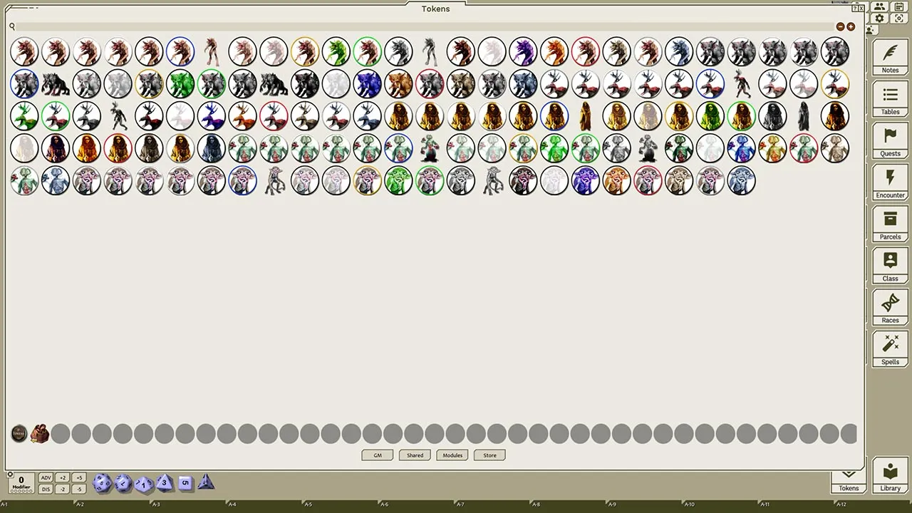 Fantasy Grounds - Strange Supernaturals, Volume 8 (Token Pack) Screenshot 1