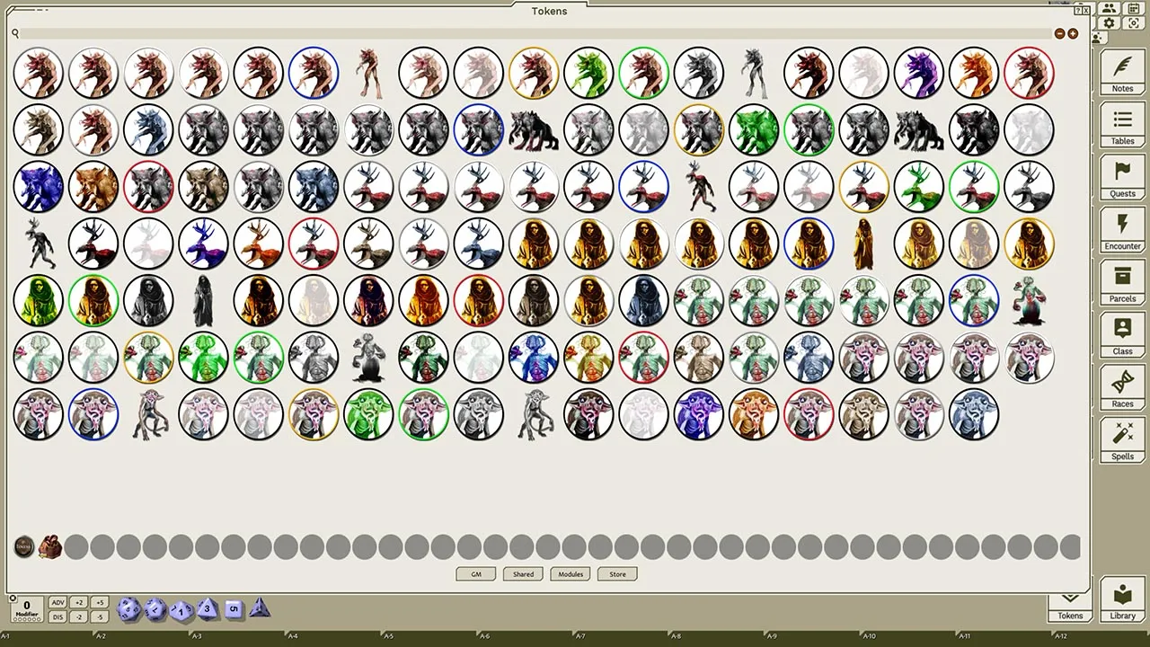 Fantasy Grounds - Strange Supernaturals, Volume 8 (Token Pack) Screenshot 3