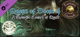 Fantasy Grounds - Quests of Doom 4: A Midnight Council of Quail (5E)