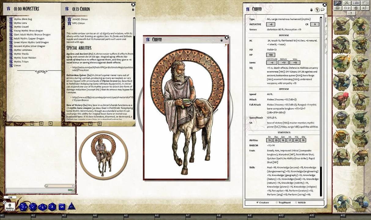 Fantasy Grounds - Mythic Monsters #20: Guardians of Good (PFRPG) Screenshot 2