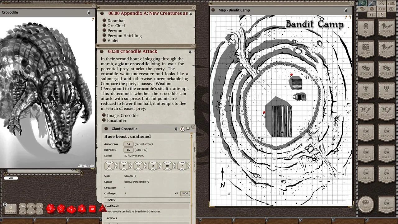 Fantasy Grounds - Quests of Doom 4: The Missing Pin (5E) Screenshot 3