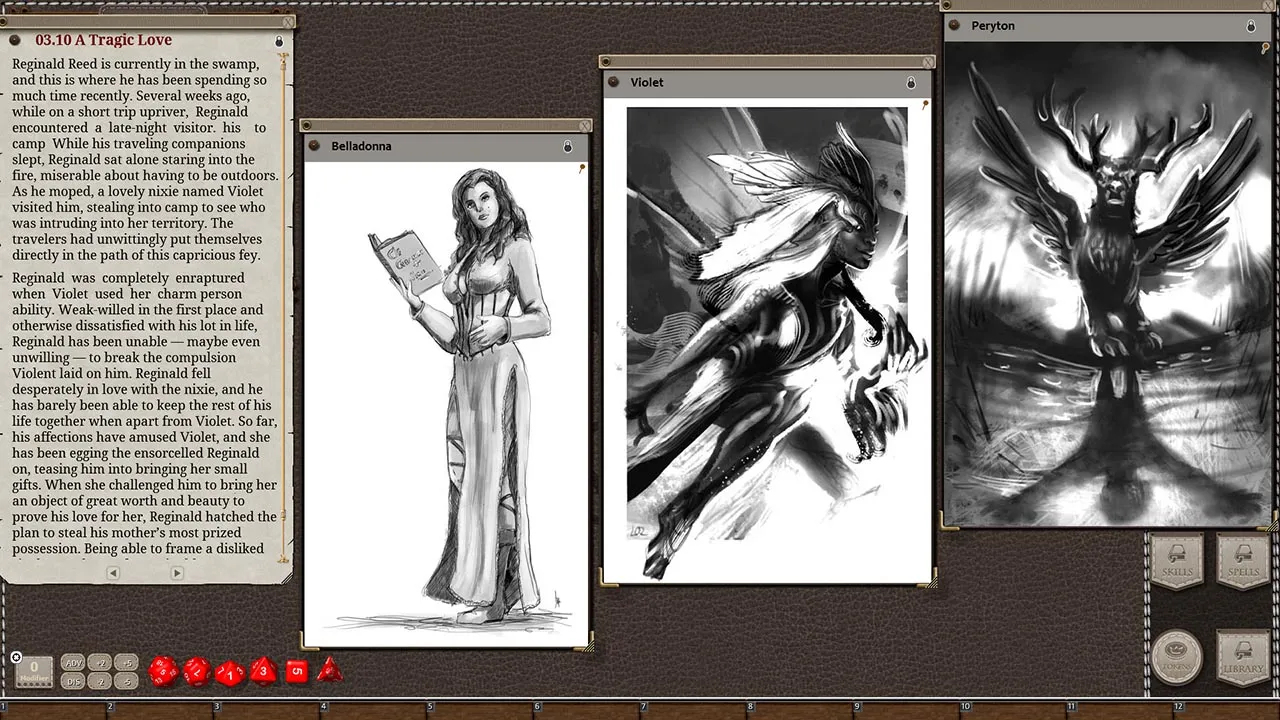 Fantasy Grounds - Quests of Doom 4: The Missing Pin (5E) Screenshot 1