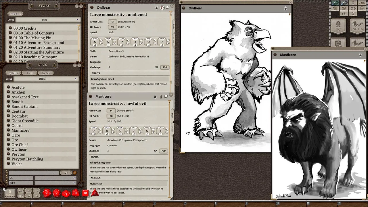 Fantasy Grounds - Quests of Doom 4: The Missing Pin (5E) Screenshot 0