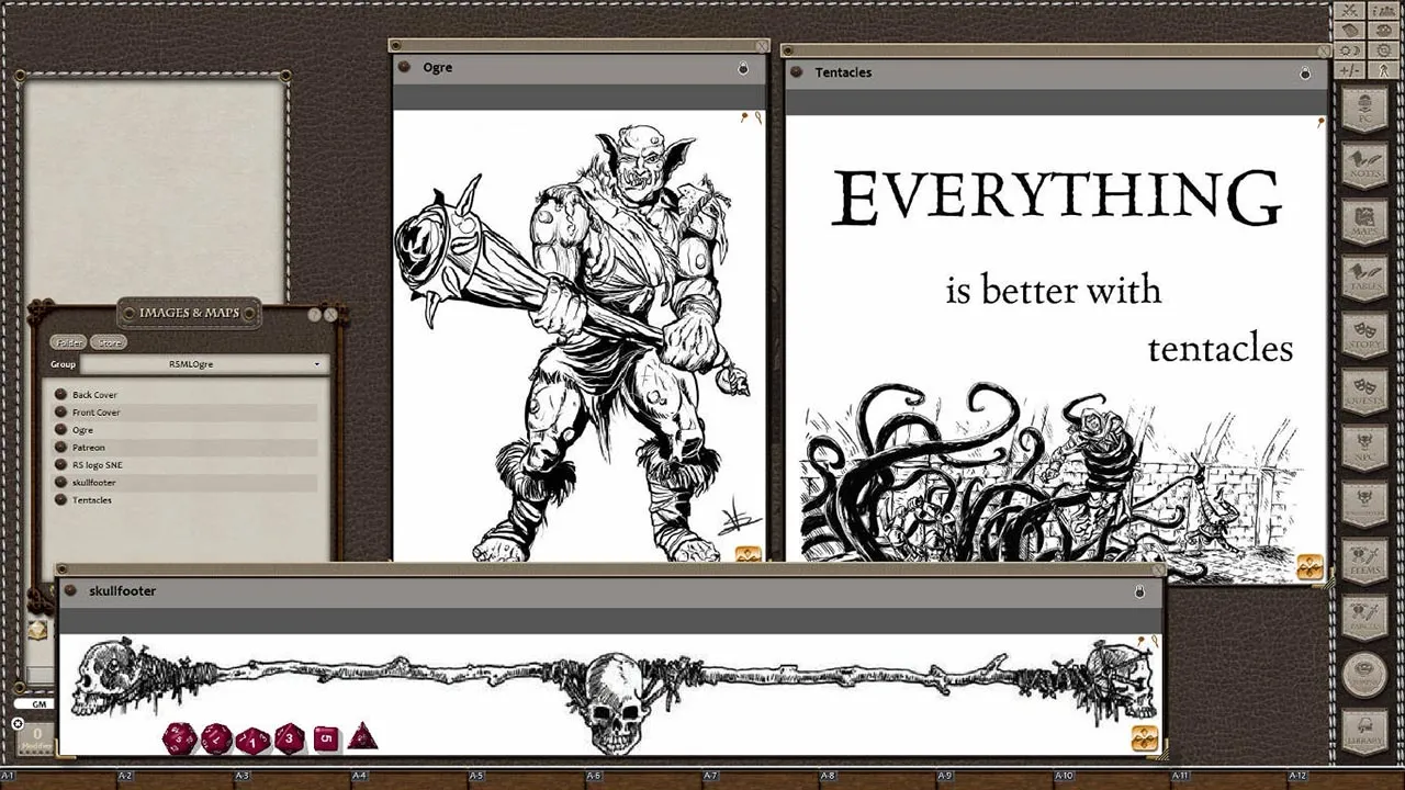 Fantasy Grounds - Monstrous Lair #3: Ogre Cave (Map Pack) Screenshot 3