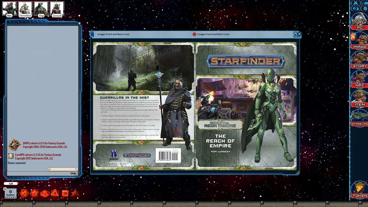 Fantasy Grounds - Starfinder RPG - Against the Aeon Throne AP 1: The Reach of Empire (SFRPG) Screenshot 4