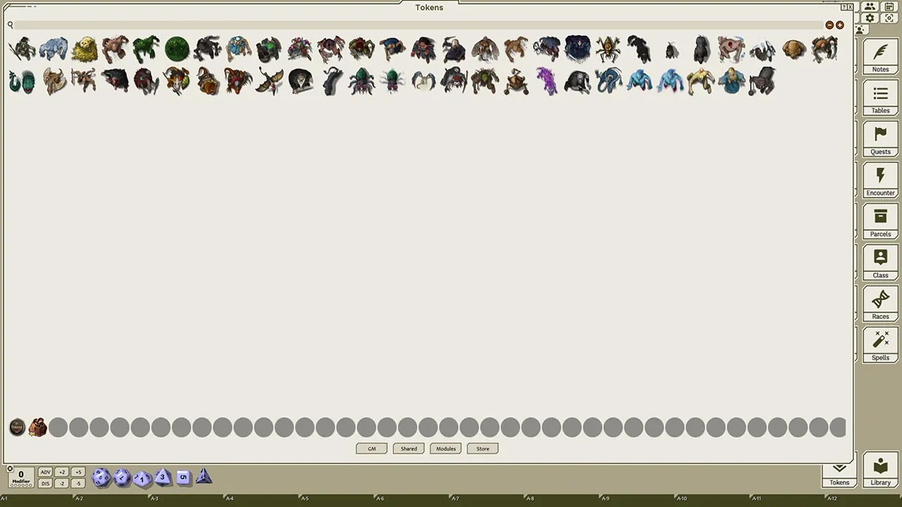Fantasy Grounds - Devin Night: Tome of Beasts Pack 5 - Dust Goblin - Loxoda (Token Pack) Screenshot 0