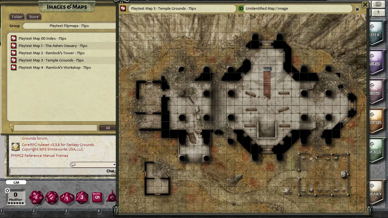 Fantasy Grounds - Pathfinder Playtest Map Pack (PFRPG) Screenshot 4