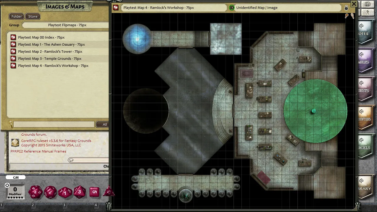 Fantasy Grounds - Pathfinder Playtest Map Pack (PFRPG) Screenshot 1