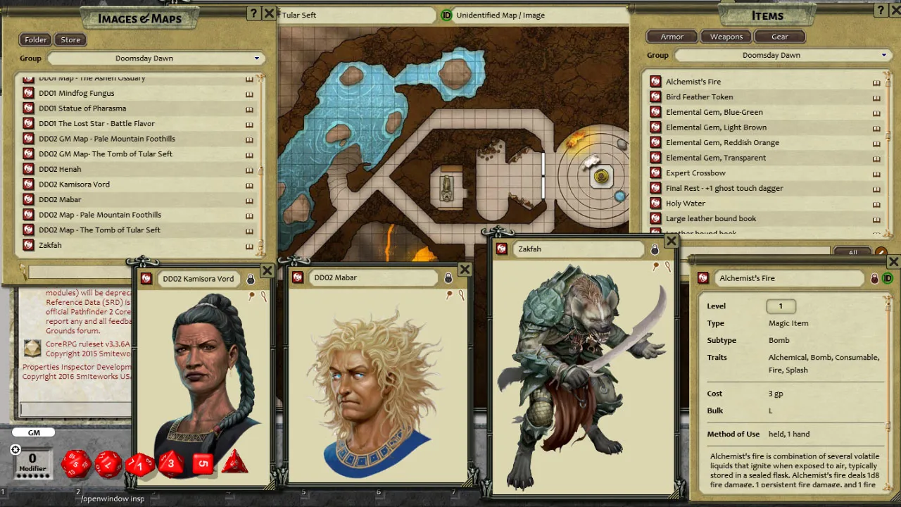 Fantasy Grounds - Pathfinder Playtest Adventure: Doomsday Dawn (PFRPG) Screenshot 3