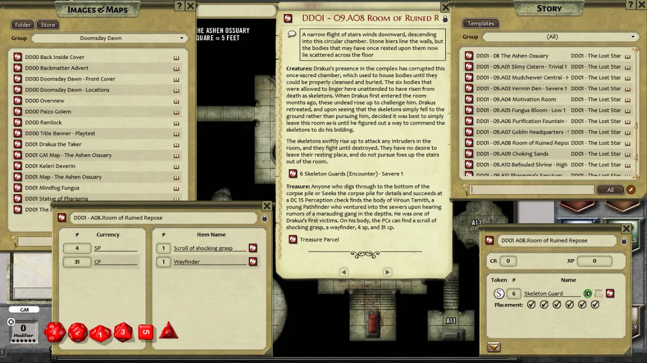 Fantasy Grounds - Pathfinder Playtest Adventure: Doomsday Dawn (PFRPG) Screenshot 2