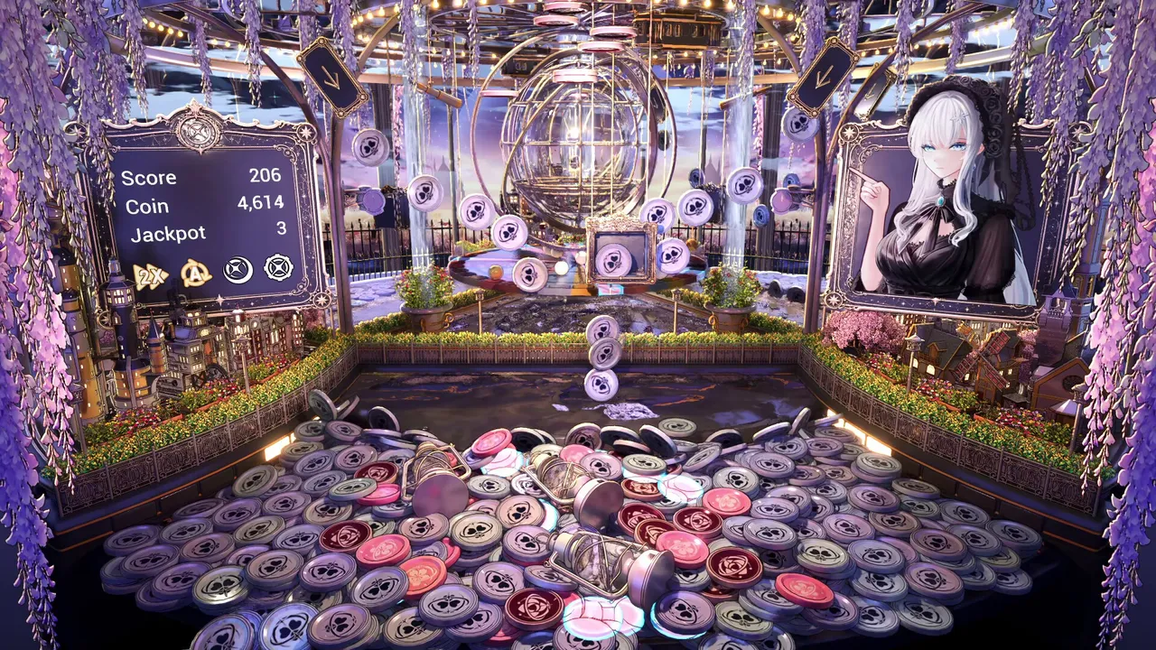 Rinora's Silvercoin Garden Screenshot 1