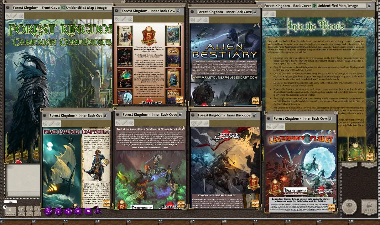 Fantasy Grounds - Forest Kingdom Campaign Compendium (5E) Screenshot 4