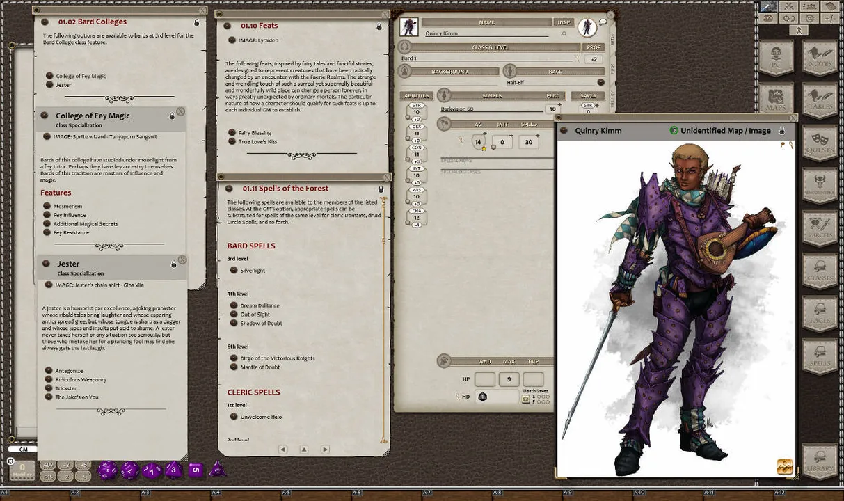 Fantasy Grounds - Forest Kingdom Campaign Compendium (5E) Screenshot 0