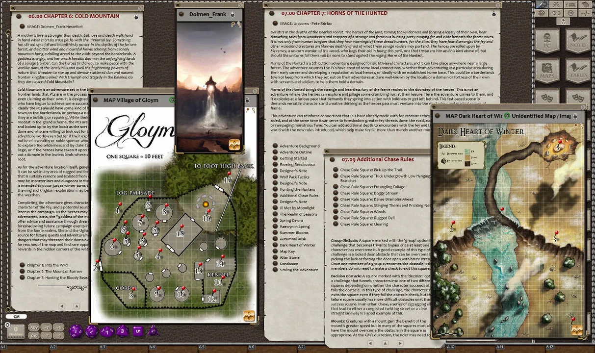 Fantasy Grounds - Forest Kingdom Campaign Compendium (5E) Screenshot 5