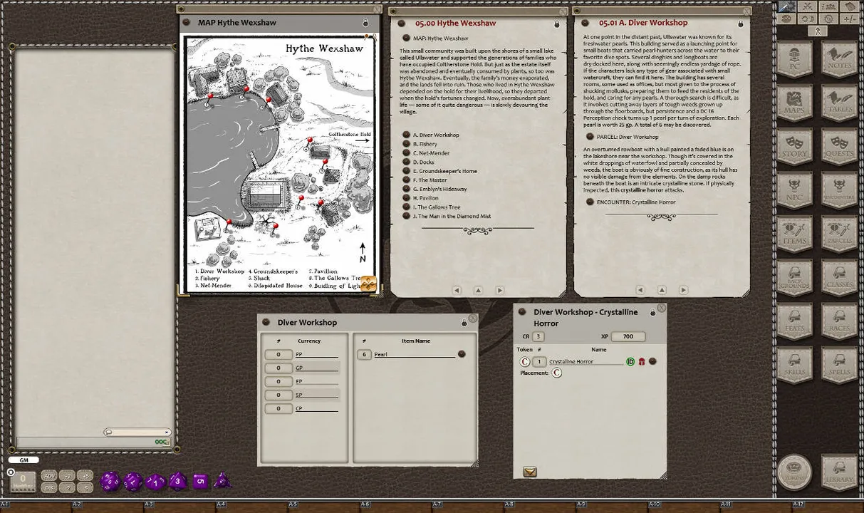 Fantasy Grounds - Quests of Doom 4: Desperation of Ivy (5E) Screenshot 2