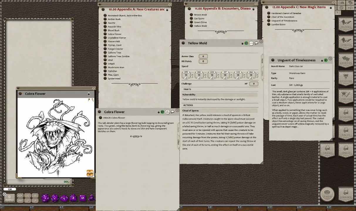 Fantasy Grounds - Quests of Doom 4: Desperation of Ivy (5E) Screenshot 1