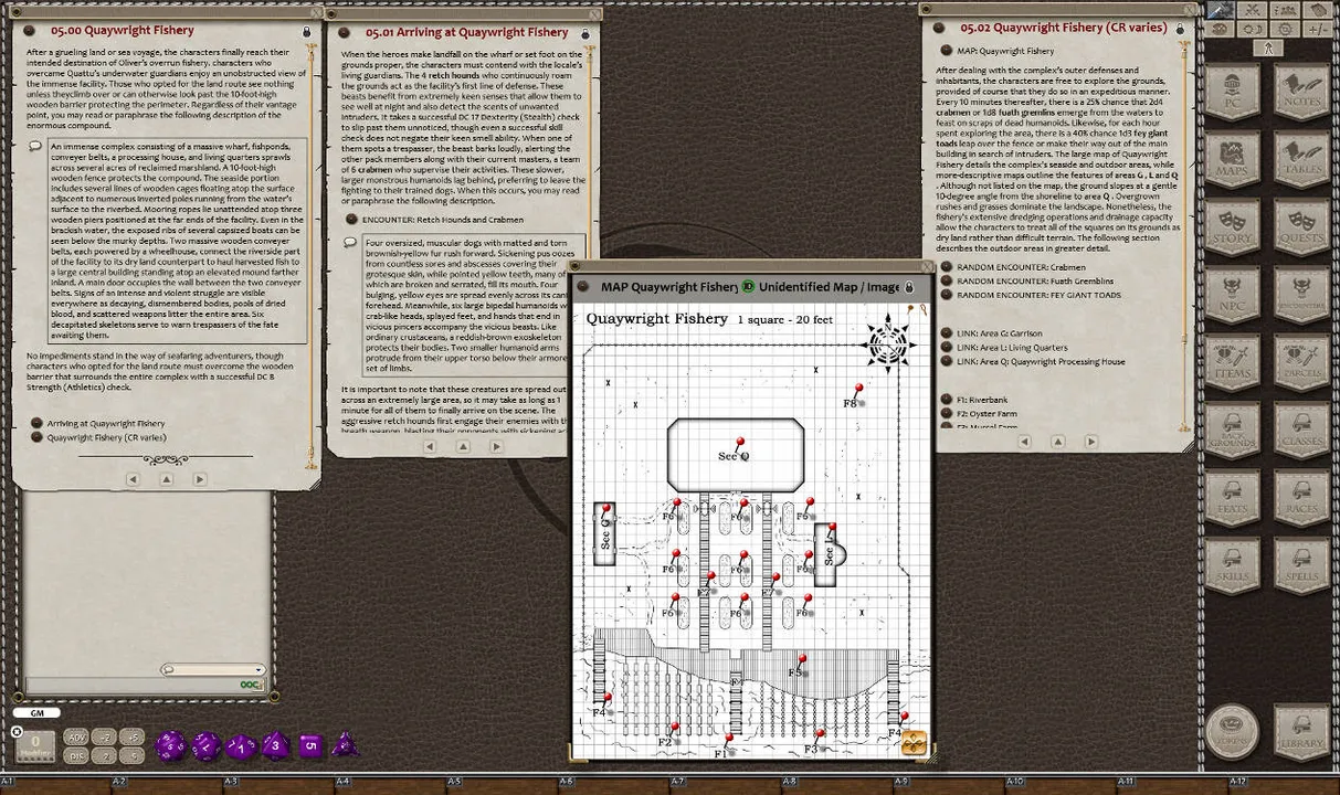 Fantasy Grounds - Quests of Doom 4: Fishers of Men (5E) Screenshot 4
