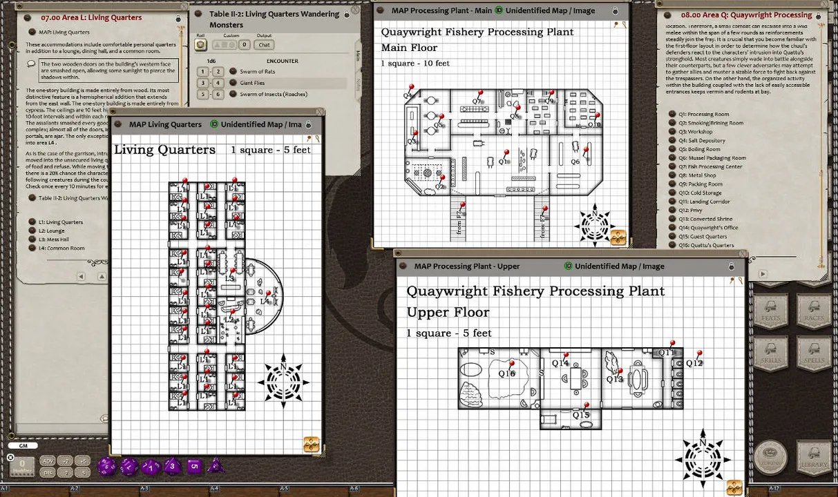 Fantasy Grounds - Quests of Doom 4: Fishers of Men (5E) Screenshot 3
