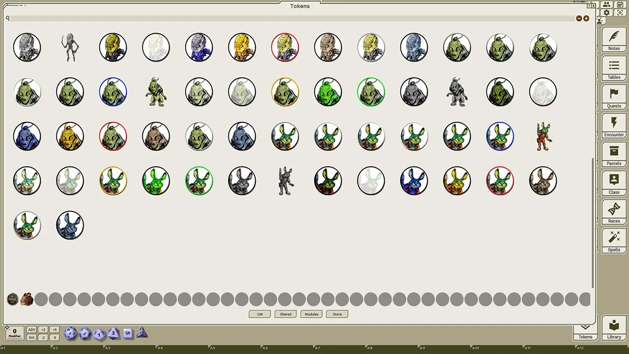 Fantasy Grounds - Sci-fi Species, Volume 7 (Token Pack) Screenshot 1