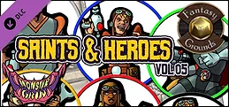 Fantasy Grounds - Saints and Heroes, Volume 5 (Token Pack)