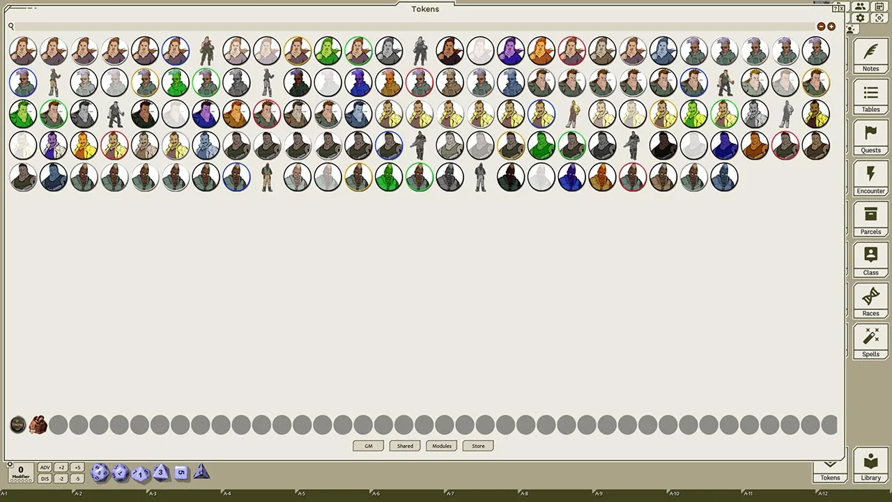 Fantasy Grounds - Moderns, Volume 4 (Token Pack) Screenshot 0
