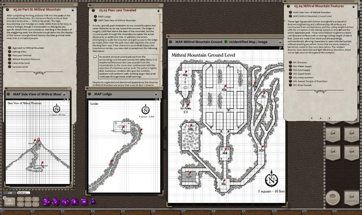 Fantasy Grounds - Quests of Doom 4: God of Ore (5E) Screenshot 1