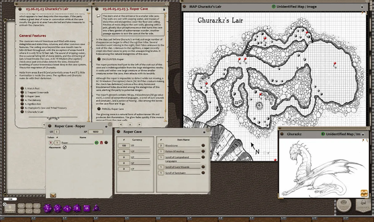 Fantasy Grounds - Quests of Doom 4: In the Time of Shardfall (5E) Screenshot 2