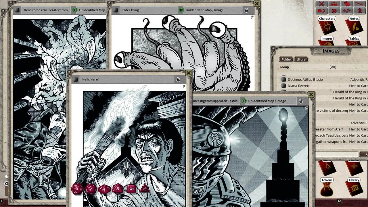 Fantasy Grounds - Ripples From Carcosa (CoC7E) Screenshot 3
